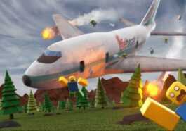 Promo for Roblox Survive a Plane Crash.