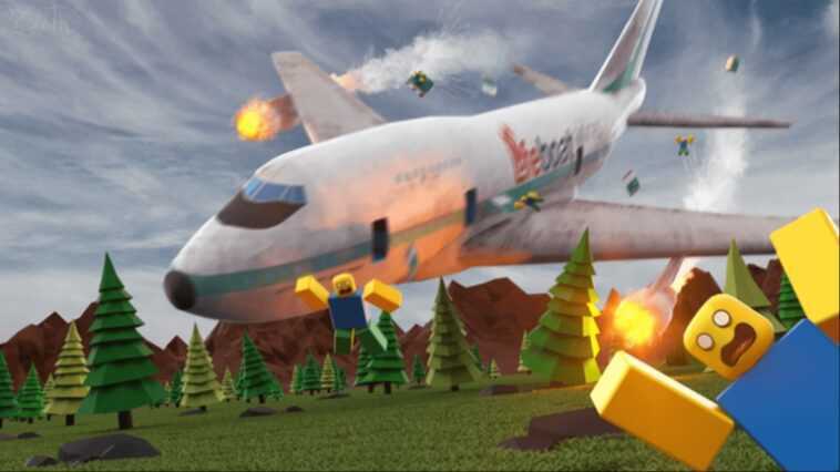 Comment obtenir la chute de caisse d'AJ Striker pour survivre à un accident d'avion »wiki utile Champions du métaverse Roblox 1 Promo for Roblox Survive a Plane Crash.