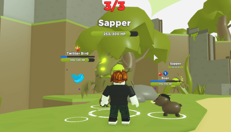 Comment obtenir le coffre au trésor de Wren Brightblade dans Pet Heroes »wiki utile Champions du métaverse Roblox 3 Combattre des foules dans Pet Heroes.