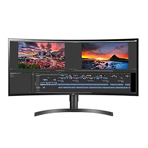 Meilleurs moniteurs pour le bureau (travail à domicile) pour 2021 5 LG 34WN80C-B 34 pouces 21: 9 Moniteur IPS UltraWide WQHD incurvé avec connectivité USB Type-C Gamme de couleurs sRGB 99 pour cent et compatibilité HDR10, noir