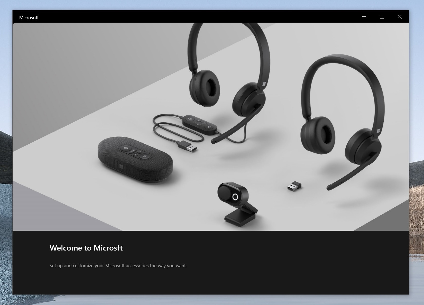 La nouvelle application pour contrôler les accessoires