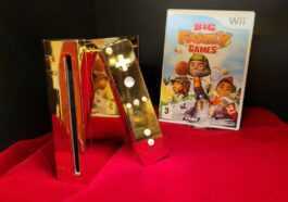 The 24 karat gold-plated Nintendo Wii made for the Queen can be yours for $300,000