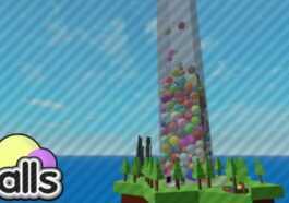 The Roblox game Balls.
