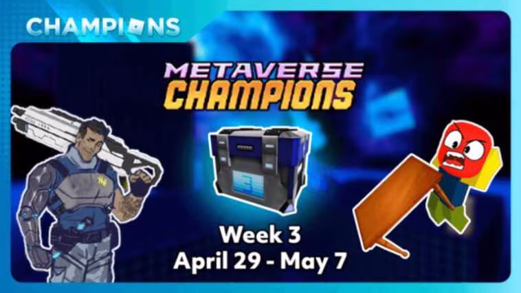 Comment obtenir la chute de caisse d'AJ Striker dans Rage Table Arena | Champions du métaverse Roblox 1 Metaverse Promo for Rage Table ARena.