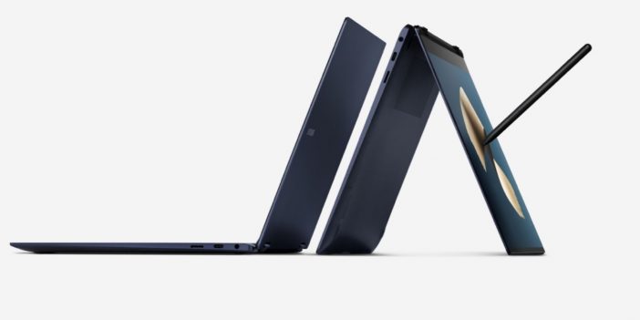 Samsung annonce les ordinateurs portables Galaxy Book Pro lors de son événement Unpacked 2021 3 Une image du Samsung Galaxy Book Pro 360 sous forme pliée
