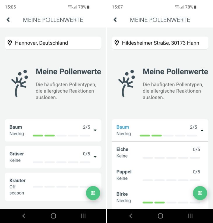 Airthings: les moniteurs d'air ambiant affichent également le niveau de pollen 2 Airthings les moniteurs dair ambiant affichent egalement le nombre de