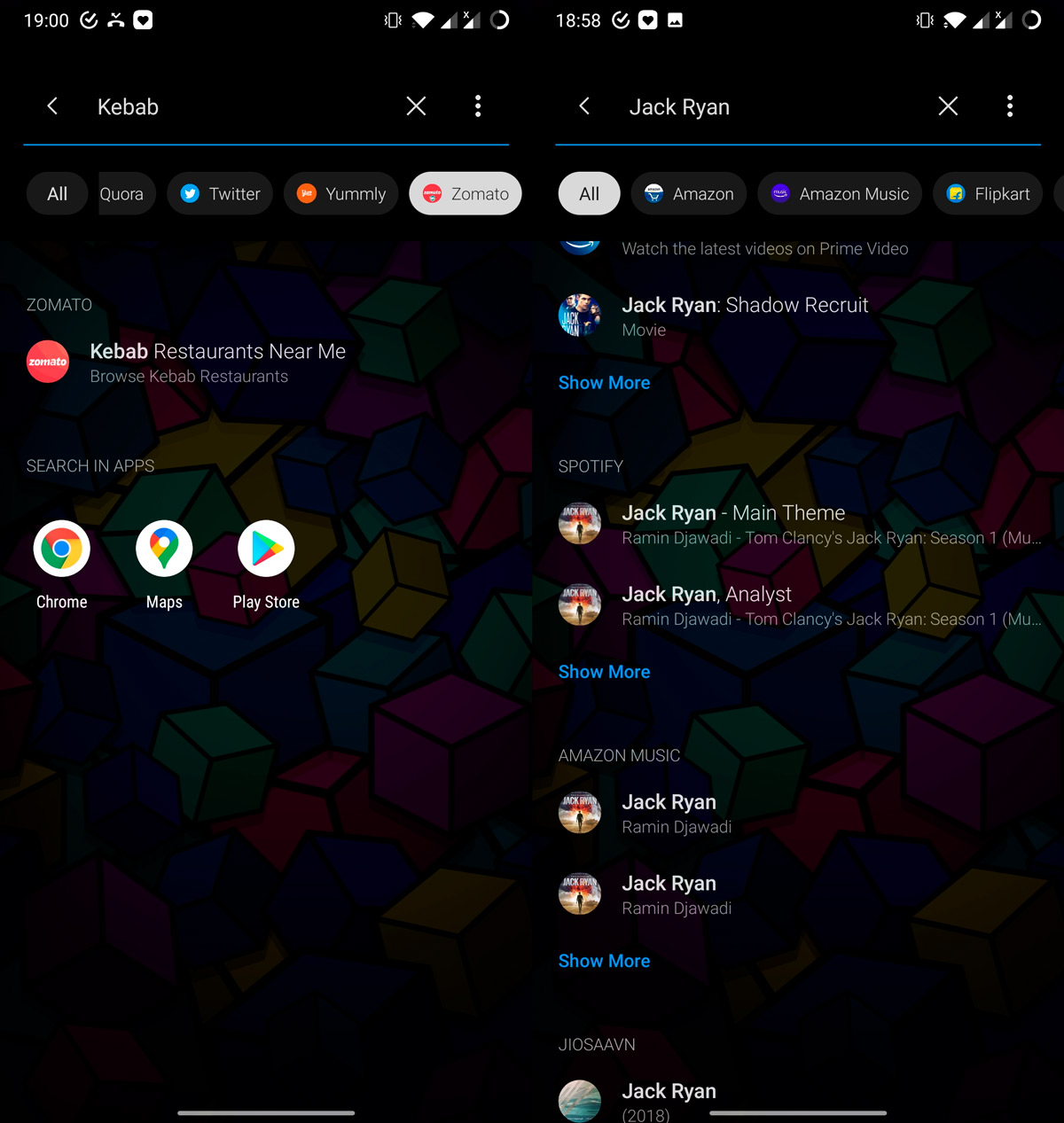 Android 12 permettrait aux lanceurs de rechercher des applications Android 12 permettrait aux lanceurs de rechercher des applications
