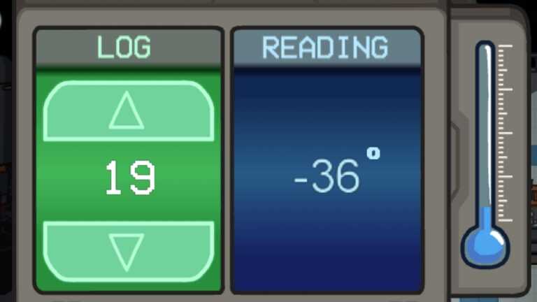 Comment faire toutes les tâches sur Polus Among Us 15 The Record Temperature task in Among Us.