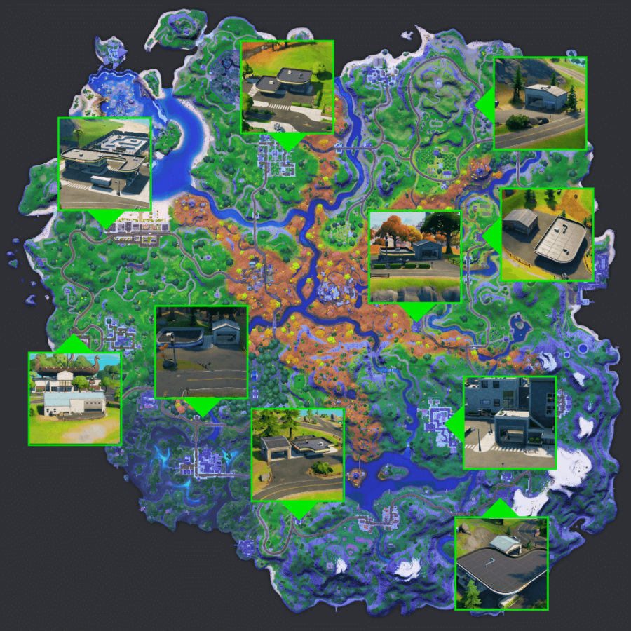 Comment modifier des véhicules dans Fortnite 2 Emplacements de garage Fortnite C2S6.