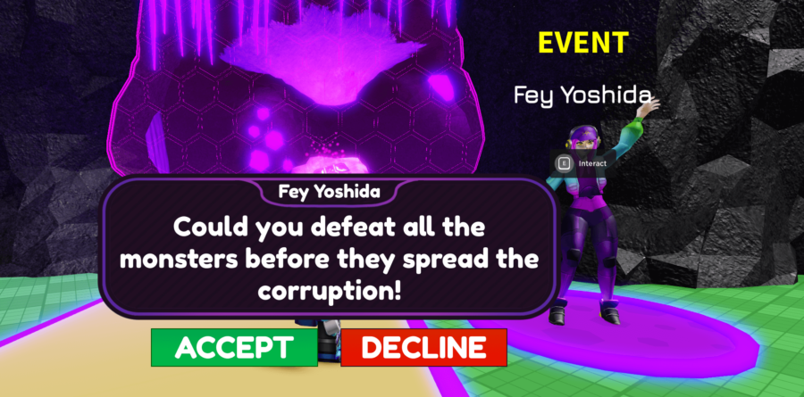 Comment obtenir le cas de terreur de Fey Yoshida dans God Tycoon »wiki utile Champions du métaverse Roblox 2 Comment obtenir le cas de terreur de Fey Yoshida dans