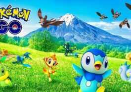 Several small Pokemon in Pokemon Go.