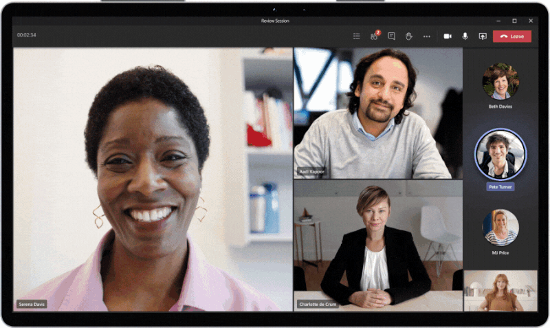 Découvrez les nouvelles fonctionnalités de Microsoft Teams pour l'éducation 2 Vue dynamique dans Teams