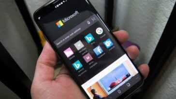 Modo oscuro de Edge para Android