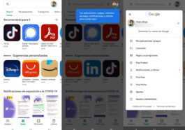 Google Play Store lance le design: adieu le menu latéral de l'application