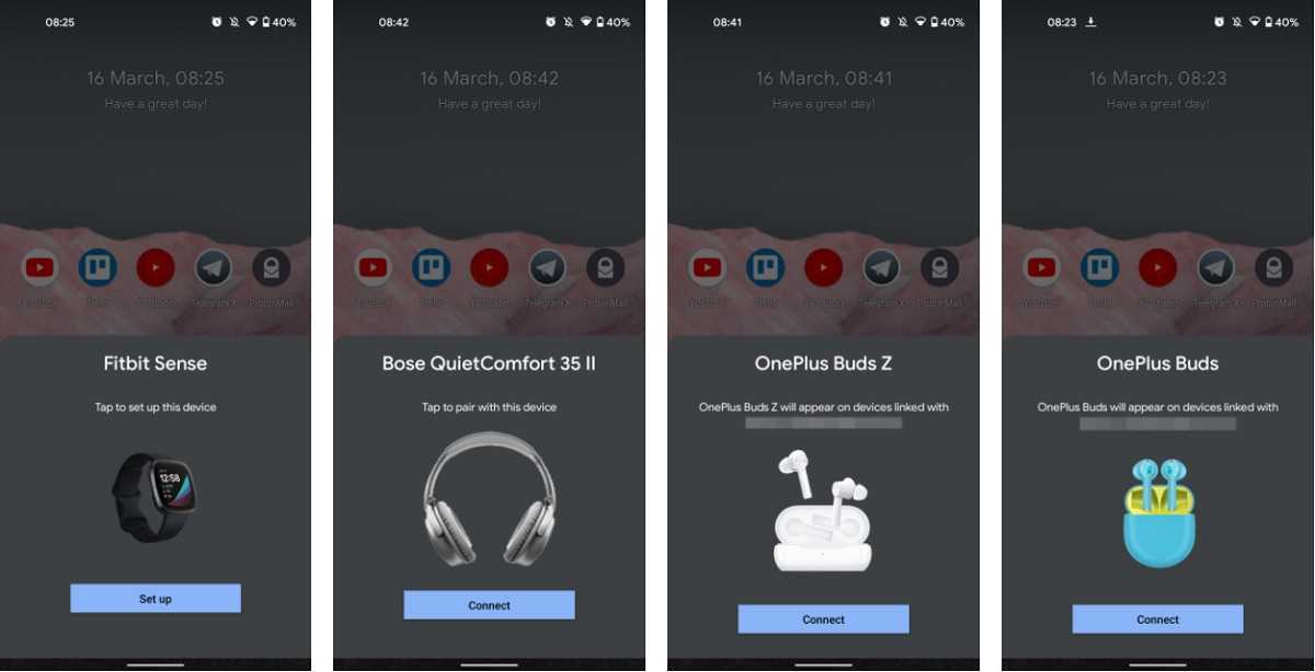 Google change l'interface de connexion avec plus de 100 écouteurs sur Android 2 Nouvelle interface Fast Pair