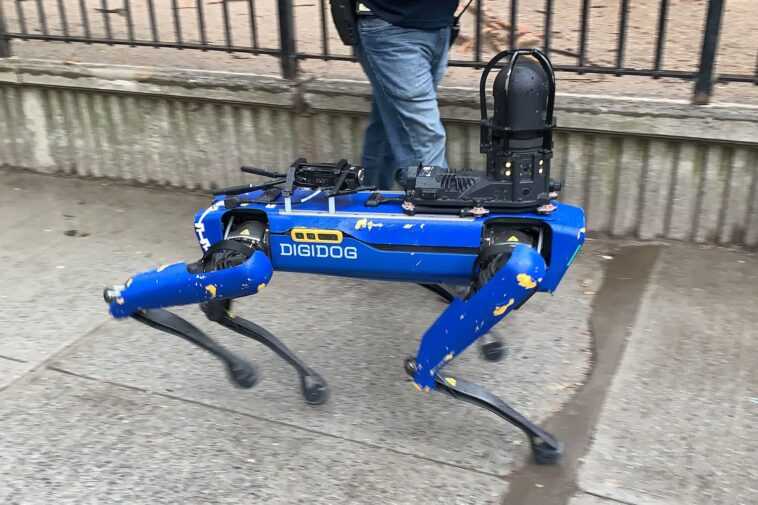 Le NYPD déchire le contrat `` Digidog '' de 94000 $ avec Boston Dynamics après la réaction des militants et des responsables de la ville 1 NYPD rips up $94,000