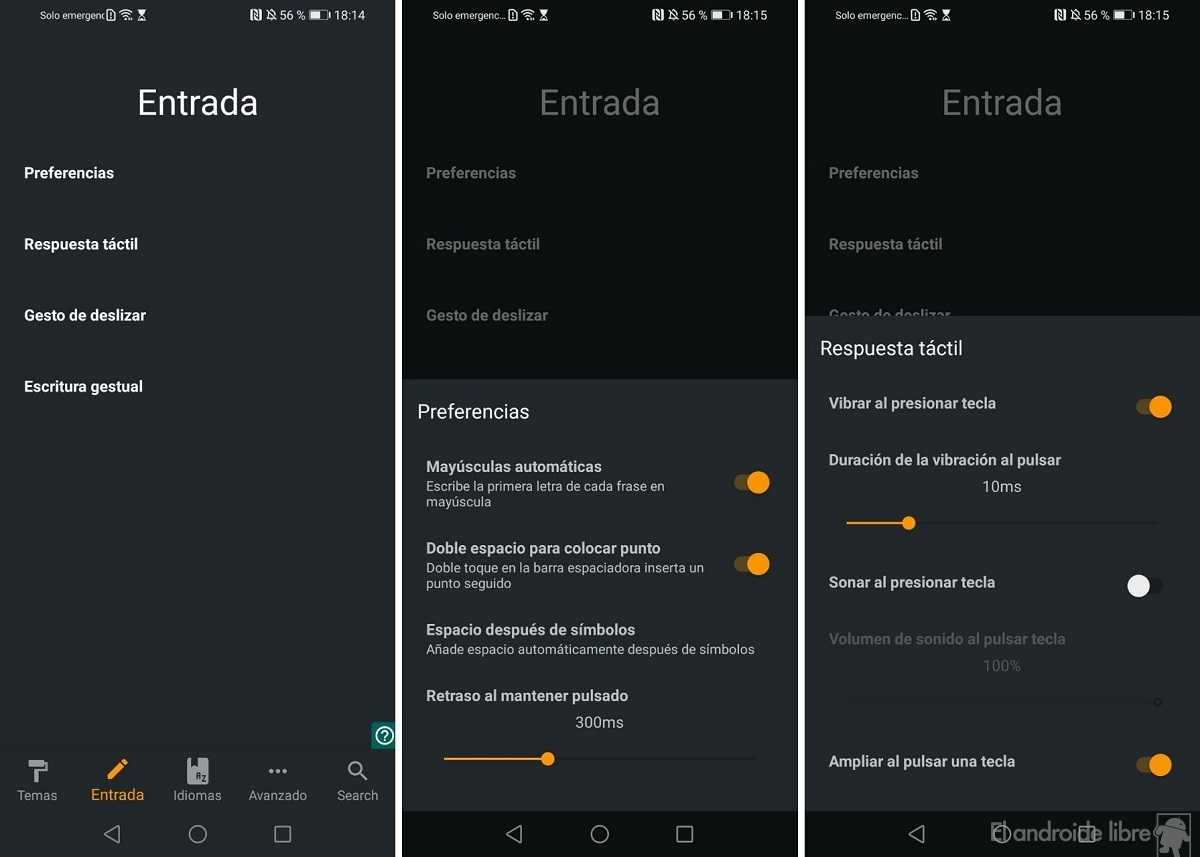 Le clavier le plus personnalisable pour les téléphones Android: c'est Chrooma 2 Paramètres de Chrooma
