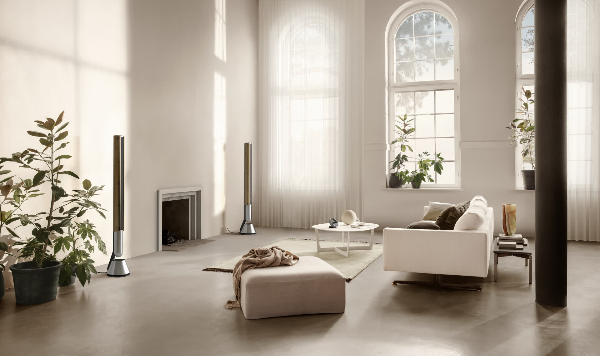 Le dernier haut-parleur sans fil de Bang & Olufsen est le Beolab 28 en forme de colonne 2 Le dernier haut parleur sans fil de Bang Olufsen est