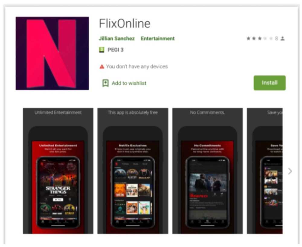 Personne ne vous donnera Netflix gratuitement: méfiez-vous de ce malware sur Android 2 Personne ne vous donnera Netflix gratuitement mefiez vous de ce malware