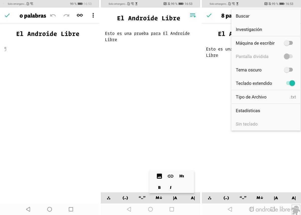 Un éditeur de texte minimaliste pour les écrivains créatifs: JotterPad 2 Éditeur JotterPad