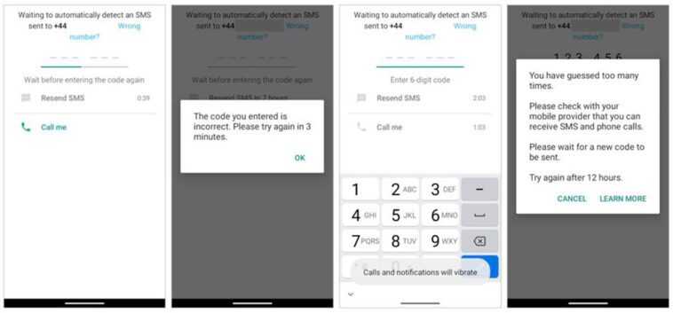 Votre compte WhatsApp peut être bloqué sans votre consentement 1 Mauvais code dans le verrouillage de compte WhatsApp