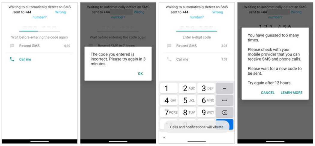 Mauvais code dans le verrouillage de compte WhatsApp Mauvais code dans le verrouillage de compte WhatsApp