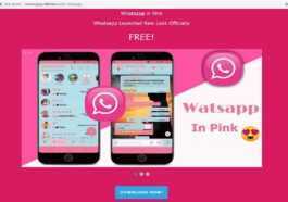 Arnaque WhatsApp Pink
