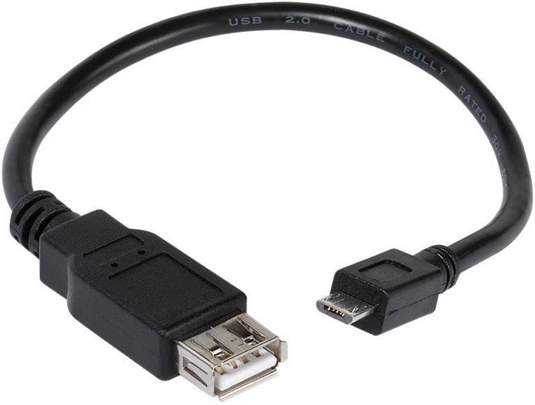 Téléphonie vidéo avec Alexa: voici comment cela fonctionne et vous en avez besoin 4 Un tel câble convient pour connecter une webcam à un Fire TV Cube. (Photo: Vivanco)