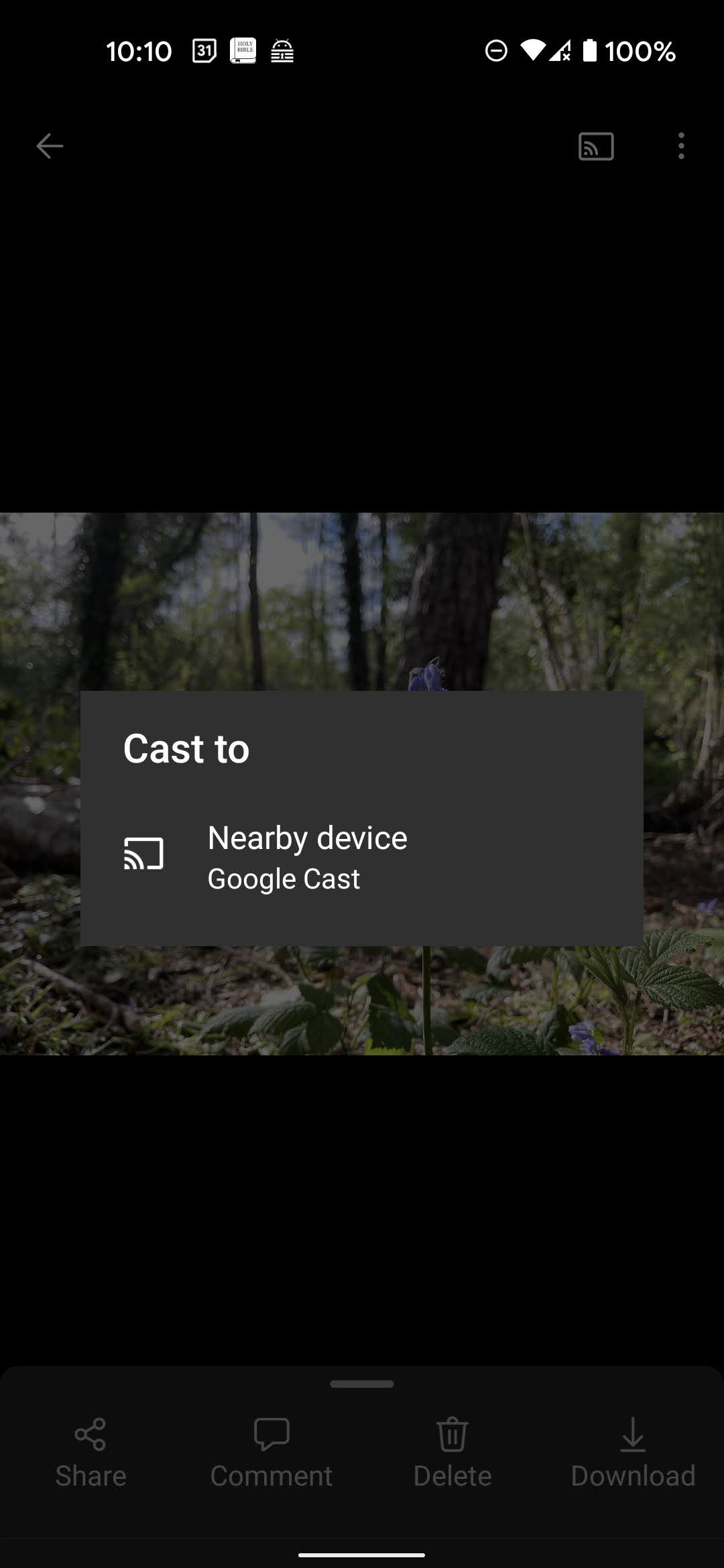 OneDrive vous permet désormais de diffuser des photos et des vidéos sur Chromecast 3 Chromecast sur OneDrive pour Android 2