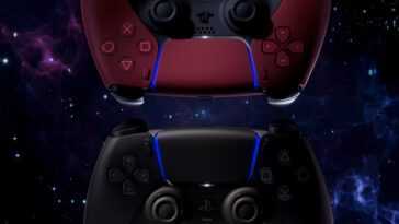 PS5 DualSense controllers now come in white, black, or red