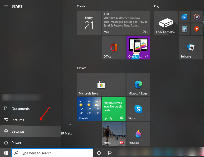 Comment désactiver les publicités sur votre écran de verrouillage Windows 10 3 capture d'écran de l'onglet des paramètres sur Windows 10