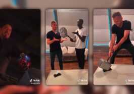 "Qui est le vrai Avenger?"  Le tiktok de Khaby Lame avec le joueur de la Juventus Arthur Melo