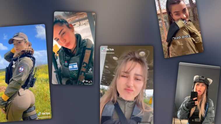 Stratégie sociale d'Israël: des femmes soldats attrayantes sur TikTok pour la propagande 1 Stratégie sociale d'Israël: des femmes soldats attrayantes sur TikTok pour la propagande