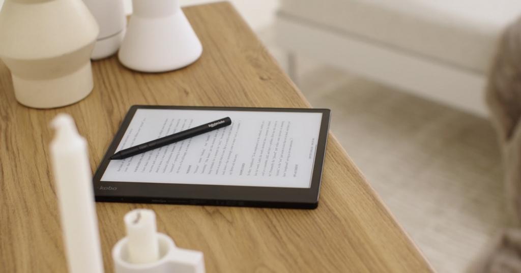 Kobo Elipsa, un lecteur ebook qui vous permet d'écrire sur votre écran 3 crayon kobo ellipsa