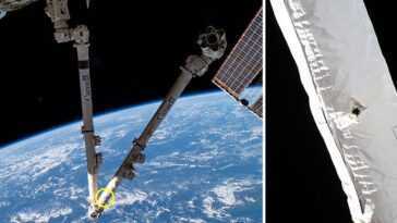 Des débris spatiaux ont frappé et endommagé la Station spatiale internationale