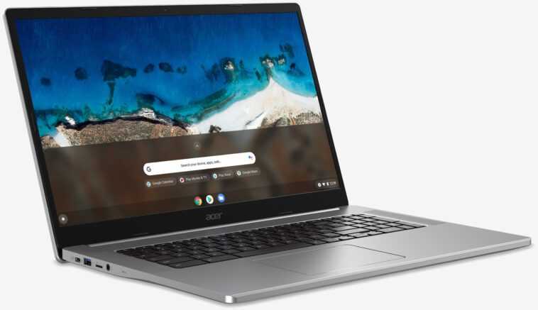 Acer cible le marché du grand écran avec le premier Chromebook 17 pouces de l'industrie 1 Acer targets large-screen market with industry