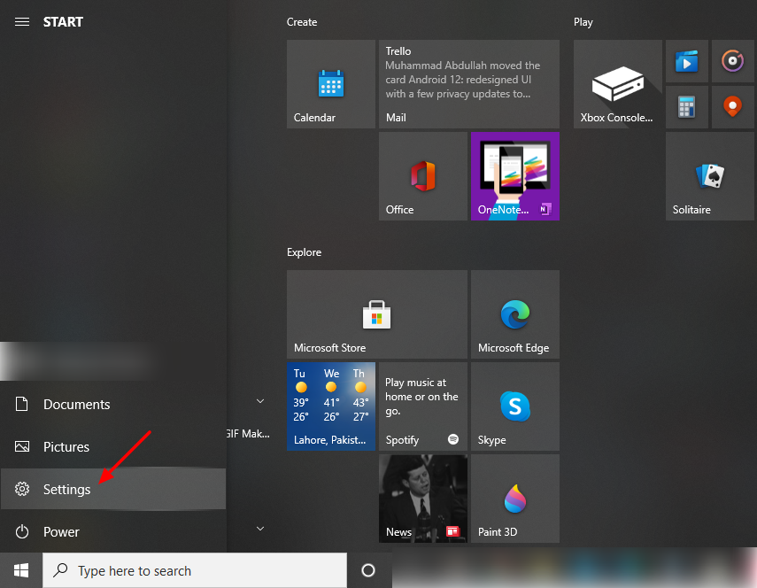 Comment suspendre les mises à jour sur Windows 10 2 capture d'écran de l'onglet Paramètres sous Windows 10