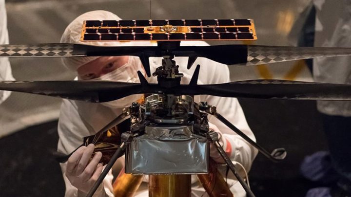 Une vidéo de la NASA révèle son hélicoptère sur le point de survoler Mars ! 3 Hélicoptère Ingenuity de la NASA
