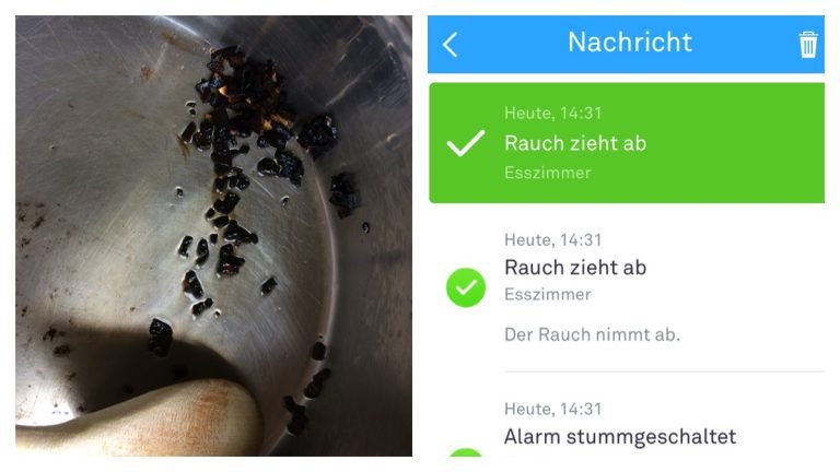 Détecteur de fumée avec capteur de température intérieure: Bosch Twinguard montre la voie 2 Notification de l'avertisseur de fumée Google Nest Protect