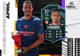 FUT FIFA 21: Fernando nommé meilleur joueur de LaLiga en avril: comment relever ses défis