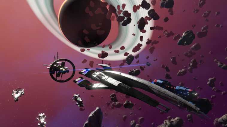 Hello Games surprend les joueurs de No Man's Sky avec un crossover Mass Effect 1 Hello Games surprend les joueurs de No Man's Sky avec un crossover Mass Effect
