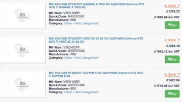 Les prix du RTX 3070 Ti dévoilés avant le discours d'ouverture du Computex de Nvidia;  regardez-le ici à 22h00 PT / 01h00 ET