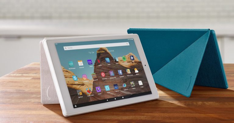 Téléphonie vidéo avec Alexa: voici comment cela fonctionne et vous en avez besoin 2 Une tablette Fire HD convient également aux appels vidéo avec Alexa. (Photo: Amazon)