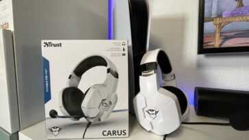 Trust GXT 323W Carus - Casque de jeu très bon marché pour PS5 7 GXT 323W Carus