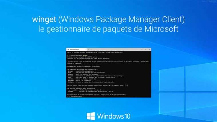 Microsoft publie la première version de Windows Package Manager 1 Microsoft Publie La Premiere Version De Windows Package Manager