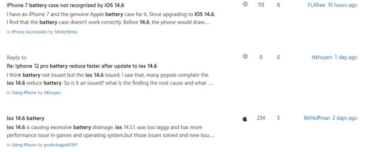 La batería de algunos iPhones se agota más rápido después de la actualización de iOS 14.6 2 1622618104 515 La batería de algunos iPhones se agota más rápidamente después