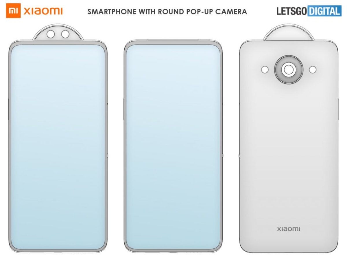 Xiaomi reinventa la cámara selfie con una espectacular nueva patente 3 Nueva patente de Xiaomi con cámara frontal giratoria