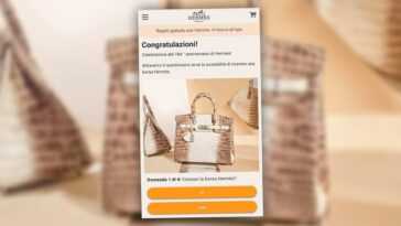 Ne répondez pas au message WhatsApp qui vous donne un sac Hermès : c'est une arnaque 16 Ne répondez pas au message WhatsApp qui vous donne un sac Hermès : c'est une arnaque