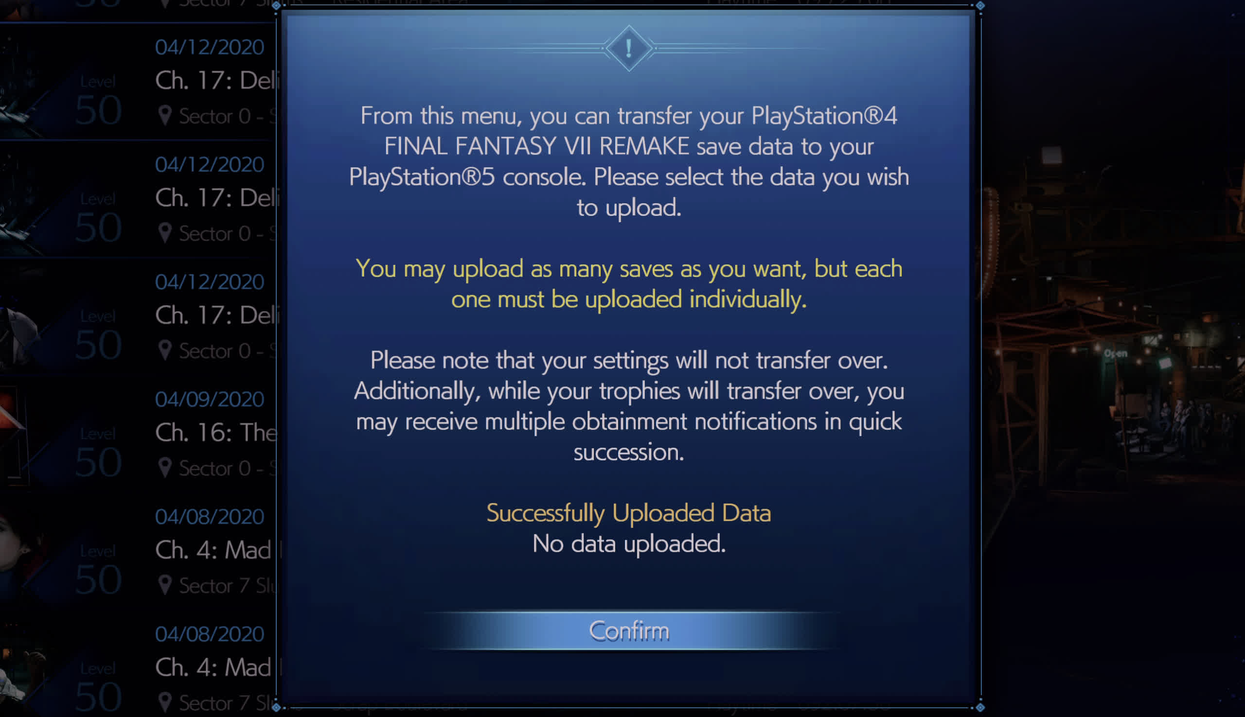 1622757068 735 Final Fantasy VII Remake a maintenant un convertisseur de sauvegarde