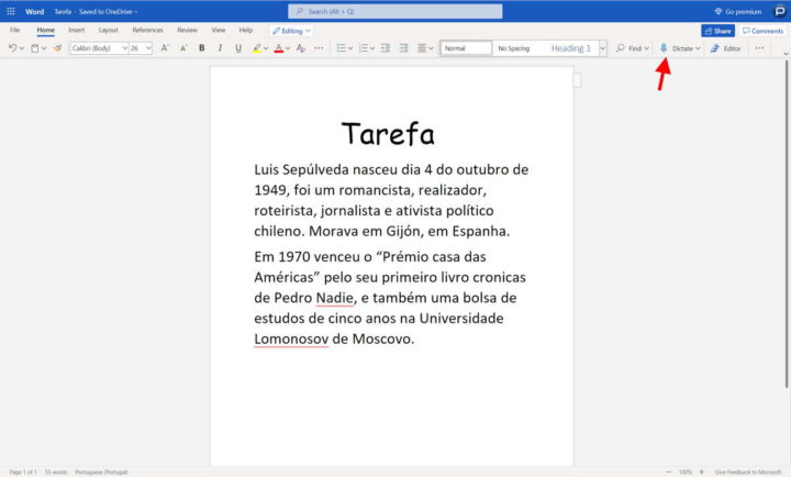 Sugerencia: Ya no necesita escribir textos en Word, simplemente dicte a la PC 2 escribir textos palabra microsoft micrófono